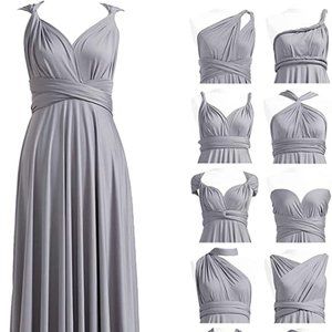 Infinity Dress, Convertible Bridesmaid Dress, Long, Plus Size